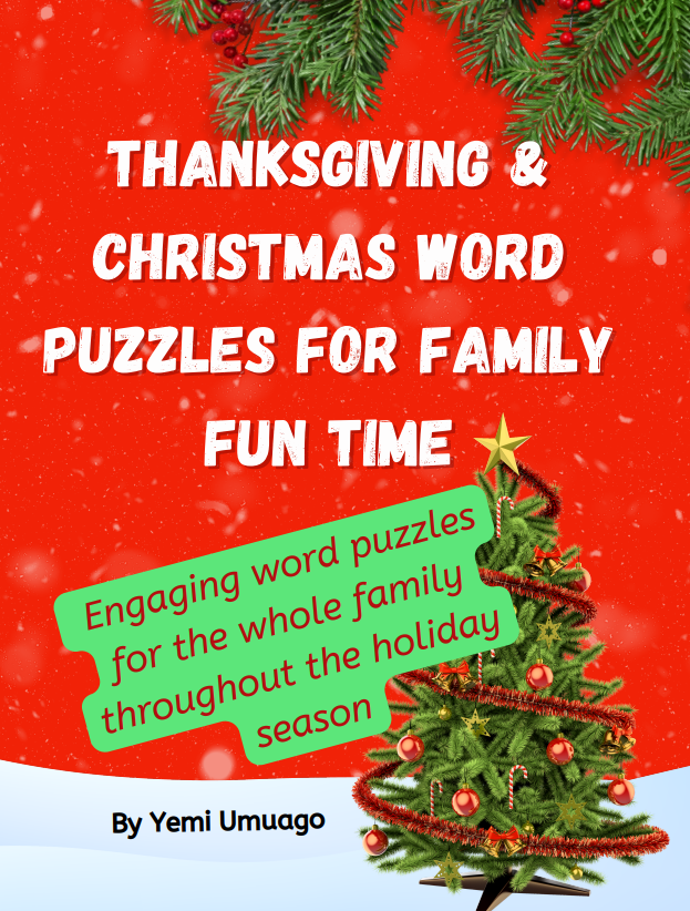 front back cover of christmas puzzle – Ibiyemi Umuago