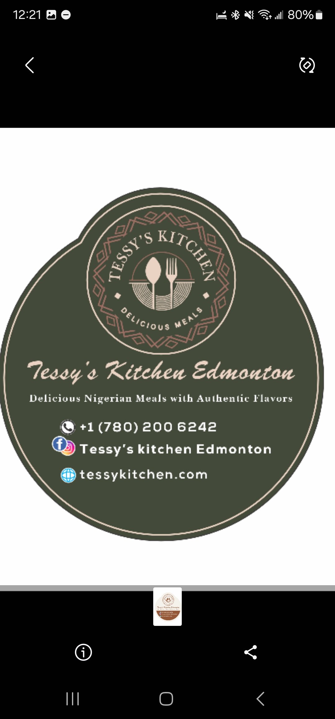 Tessy’s Kitchen Edmonton