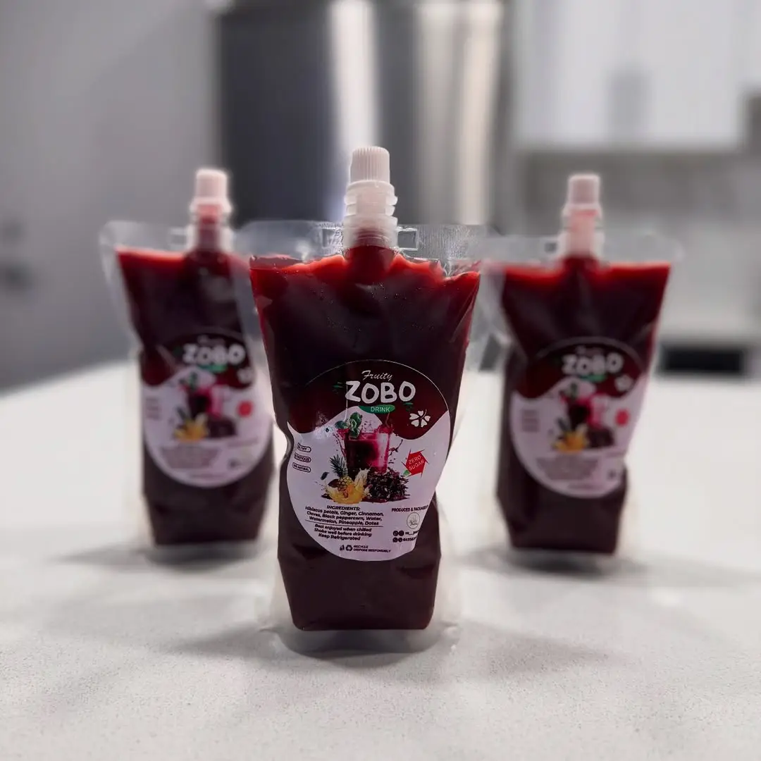 hello to our Sugar-Free Zobo and Tiger Nut Drink, naturally sweetened with