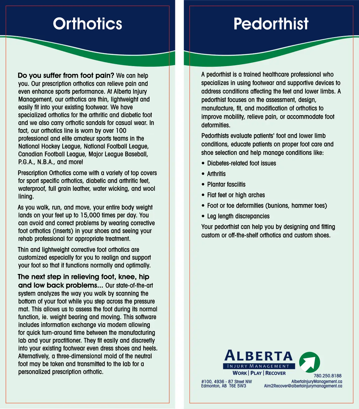 Orthotics-Pedorthist-2025