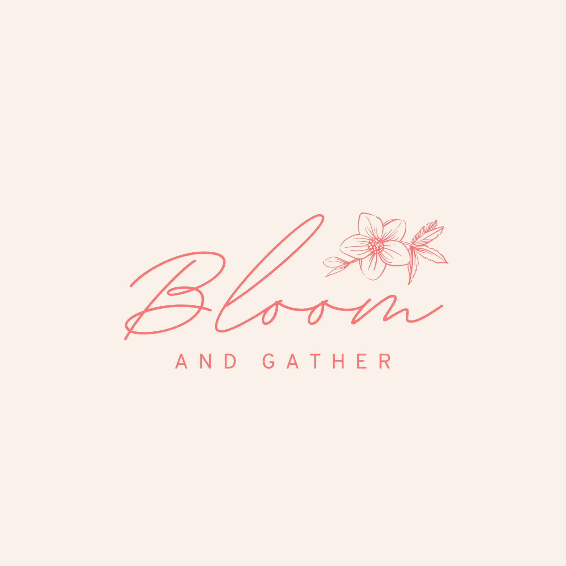 Peach-Feminine-Floral-Beauty-Logo